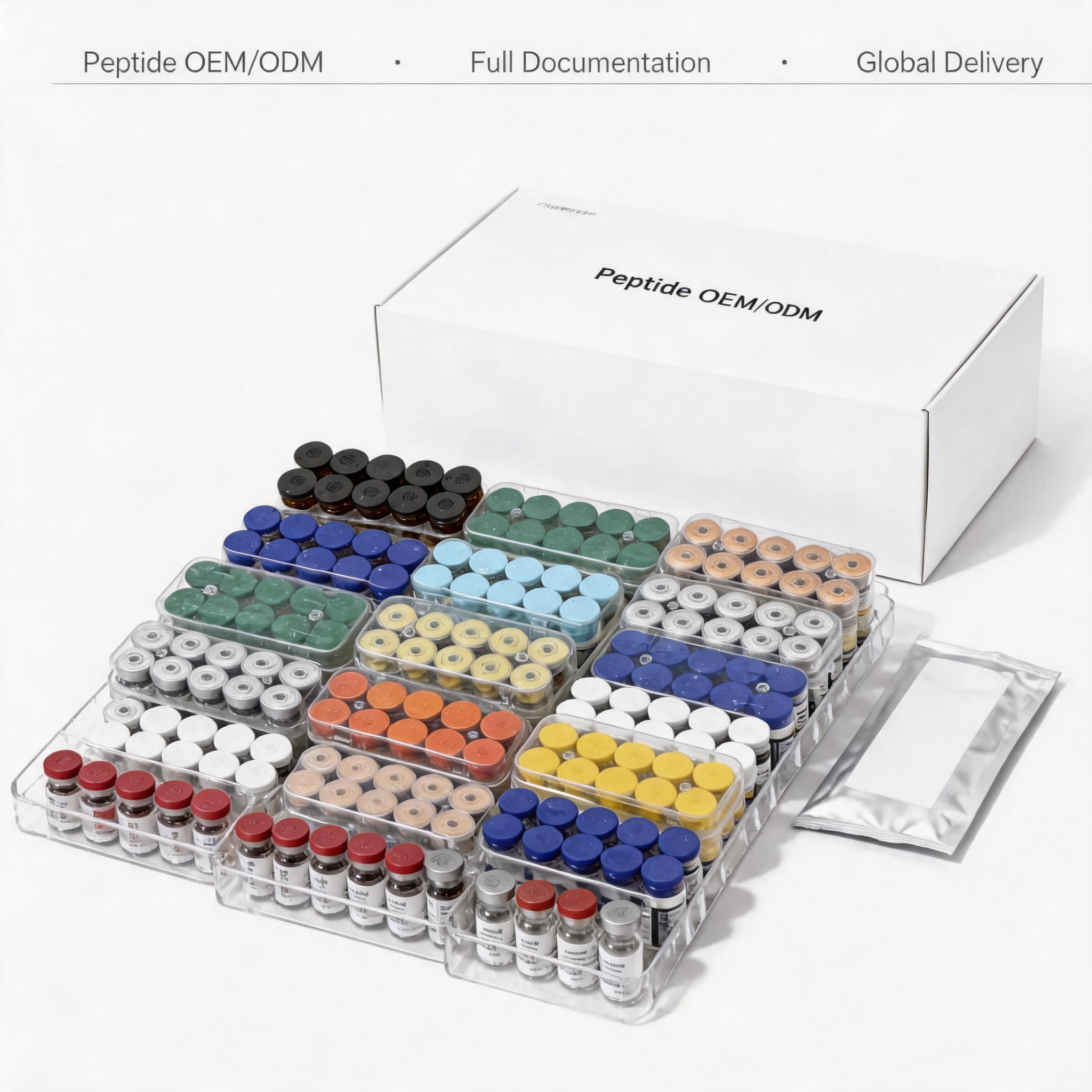 Peptides & Glutathione & NAD+ Full Range OEM/ODM, Private Label Customization with Global Shipping - Image 4