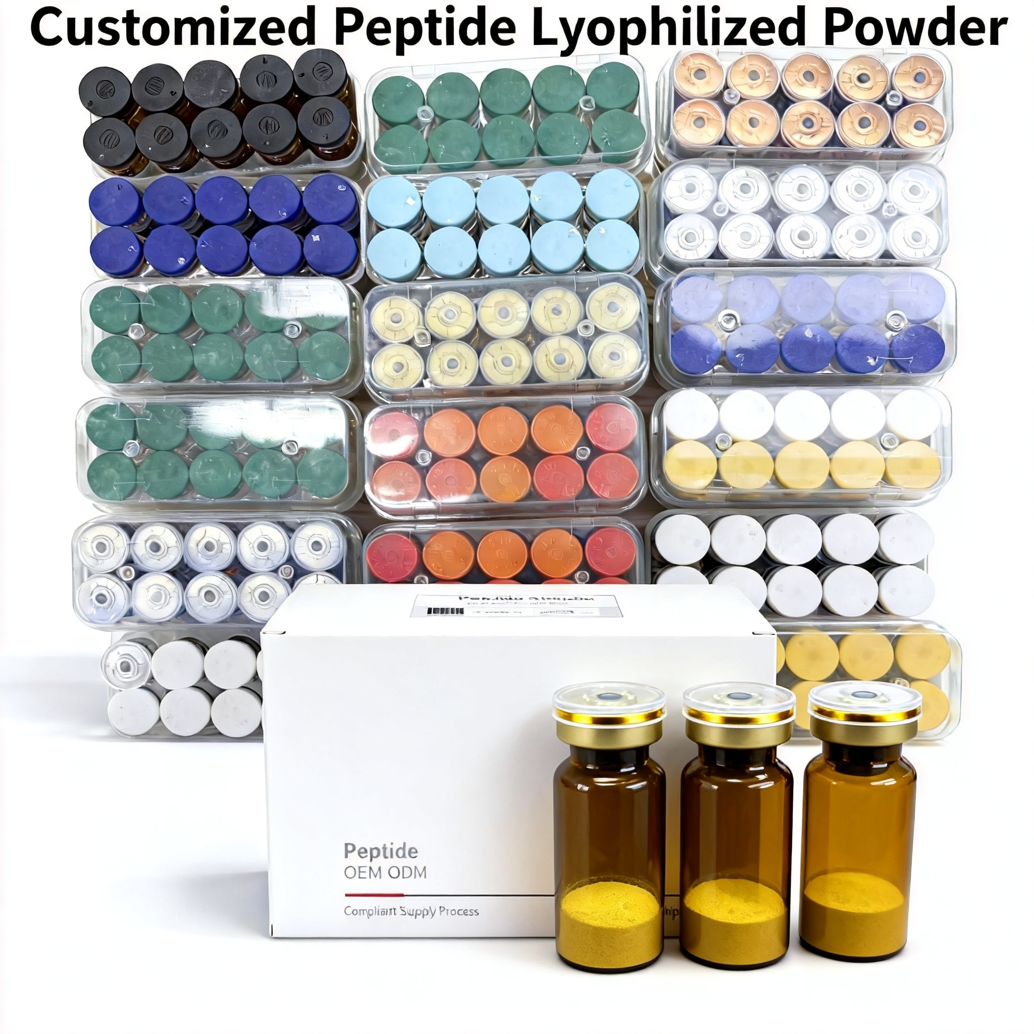 Peptides & Glutathione & NAD+ Full Range OEM/ODM, Private Label Customization with Global Shipping - Image 3